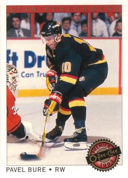 #10 Pavel Bure - Vancouver Canucks - 1992-93 O-Pee-Chee Premier Hockey - Star Performers