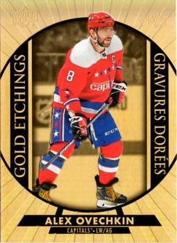 #G-10 Alex Ovechkin - Washington Capitals - 2020-21 Upper Deck Tim Hortons Hockey - Gold Etchings
