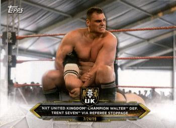 #10 WALTER / Trent Seven - 2020 Topps WWE NXT Wrestling