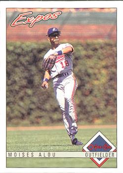 #10 Moises Alou - Montreal Expos - 1993 O-Pee-Chee Baseball