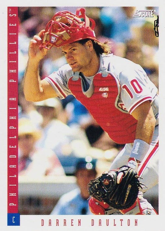 #10 Darren Daulton - Philadelphia Phillies - 1993 Score Baseball