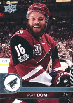 #10 Max Domi - Arizona Coyotes - 2017-18 Upper Deck Hockey