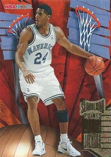 #10 Jim Jackson - Dallas Mavericks - 1995-96 Hoops Basketball - Slamland