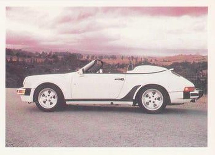 #10 Porsche Speedster 1989 - 1991 Panini Dream Cars