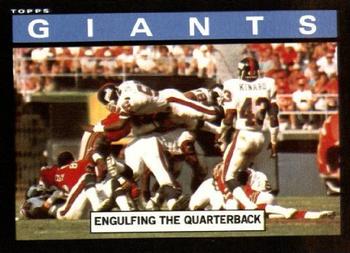 #110 Giants Team Leaders - New York Giants - 1985 Topps Football