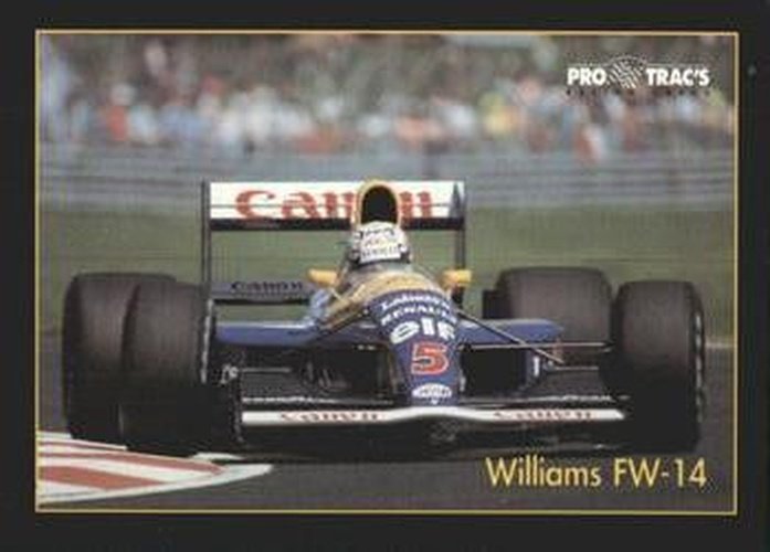 #10 Williams FW-14 - Williams - 1991 ProTrac's Formula One Racing