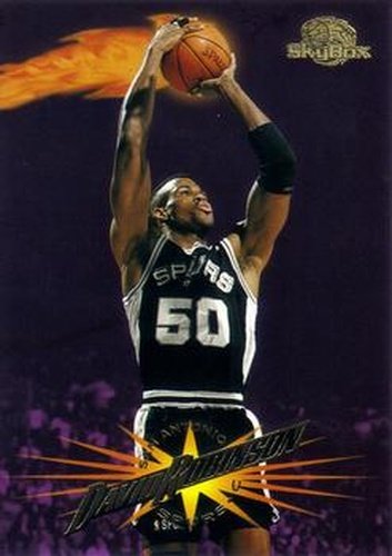 #110 David Robinson - San Antonio Spurs - 1995-96 SkyBox Premium Basketball