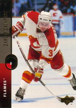 #110 Zarley Zalapski - Calgary Flames - 1994-95 Upper Deck Hockey