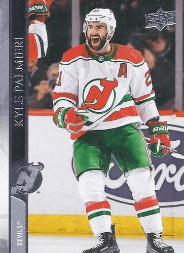 #110 Kyle Palmieri - New Jersey Devils - 2020-21 Upper Deck Hockey