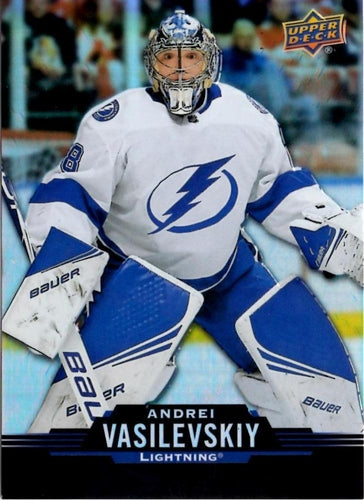 #110 Andrei Vasilevskiy - Tampa Bay Lightning - 2020-21 Upper Deck Tim Hortons Hockey