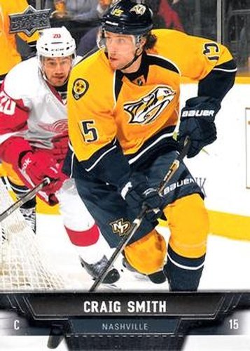 #110 Craig Smith - Nashville Predators - 2013-14 Upper Deck Hockey