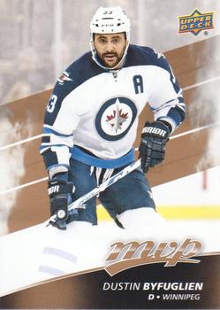 #110 Dustin Byfuglien - Winnipeg Jets - 2017-18 Upper Deck MVP Hockey