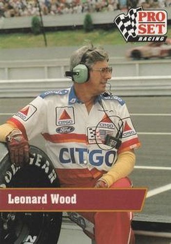 #110 Leonard Wood - Wood Brothers Racing - 1991 Pro Set Racing