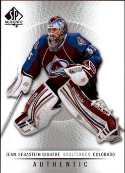 #110 Jean-Sebastien Giguere - Colorado Avalanche - 2012-13 SP Authentic Hockey