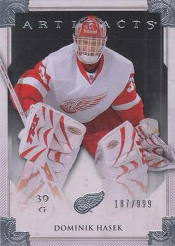 #110 Dominik Hasek - Detroit Red Wings - 2013-14 Upper Deck Artifacts Hockey