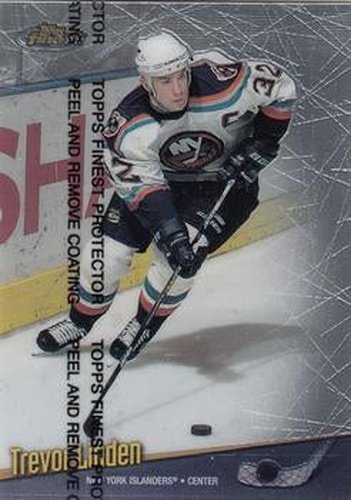 #110 Trevor Linden - New York Islanders - 1998-99 Finest Hockey