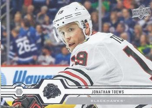 #110 Jonathan Toews - Chicago Blackhawks - 2019-20 Upper Deck Hockey