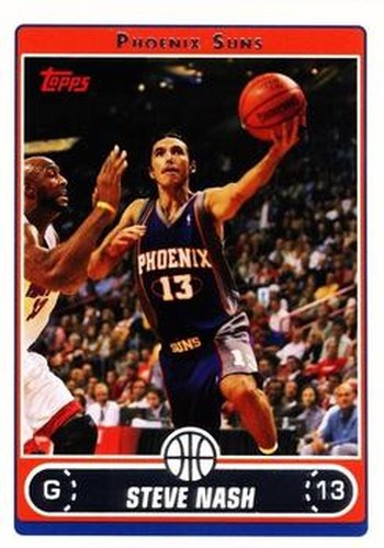 #110 Steve Nash - Phoenix Suns - 2006-07 Topps Basketball