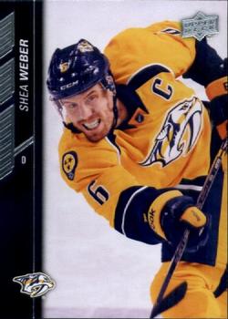 #110 Shea Weber - Nashville Predators - 2015-16 Upper Deck Hockey