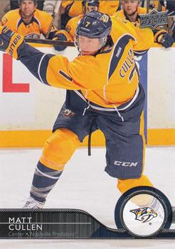 #110 Matt Cullen - Nashville Predators - 2014-15 Upper Deck Hockey