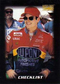 #110 Jeff Gordon - Hendrick Motorsports - 1996 Pinnacle Racer's Choice Racing