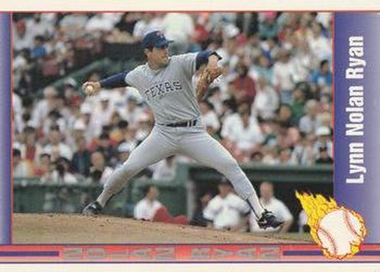 #110 Lynn Nolan Ryan - Texas Rangers - 1991 Pacific Nolan Ryan Texas Express I Baseball