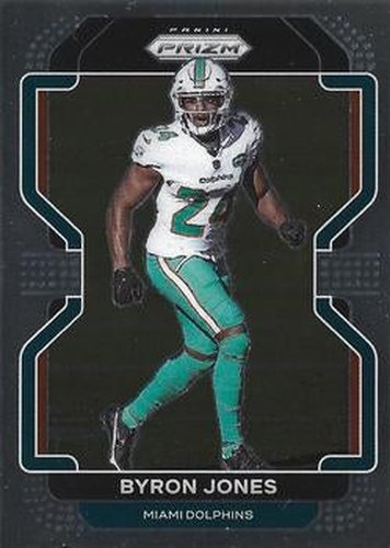 #110 Byron Jones - Miami Dolphins - 2021 Panini Prizm Football