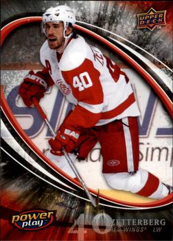 #110 Henrik Zetterberg - Detroit Red Wings - 2008-09 Upper Deck Power Play Box Set Hockey