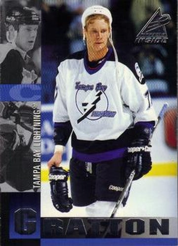 #110 Chris Gratton - Tampa Bay Lightning - 1997-98 Pinnacle Inside Hockey