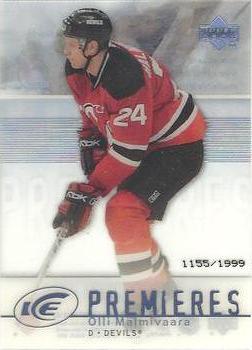 #110 Olli Malmivaara - New Jersey Devils - 2007-08 Upper Deck Ice Hockey