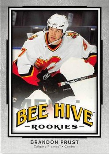 #110 Brandon Prust - Calgary Flames - 2006-07 Upper Deck Beehive Hockey