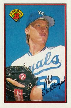 #110 Mel Stottlemyre Jr. - Kansas City Royals - 1989 Bowman Baseball