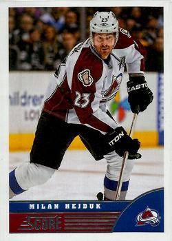 #110 Milan Hejduk - Colorado Avalanche - 2013-14 Score Hockey