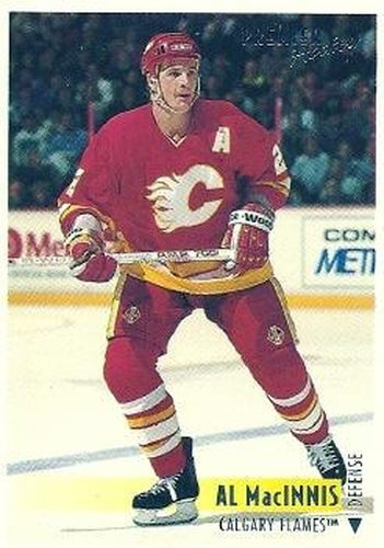 #110 Al MacInnis - Calgary Flames - 1994-95 Topps Premier Hockey