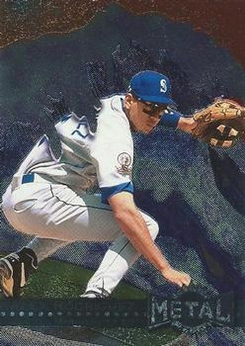 #110 Alex Rodriguez - Seattle Mariners - 1996 Metal Universe Baseball