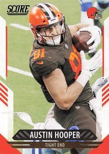 #110 Austin Hooper - Cleveland Browns - 2021 Score Football