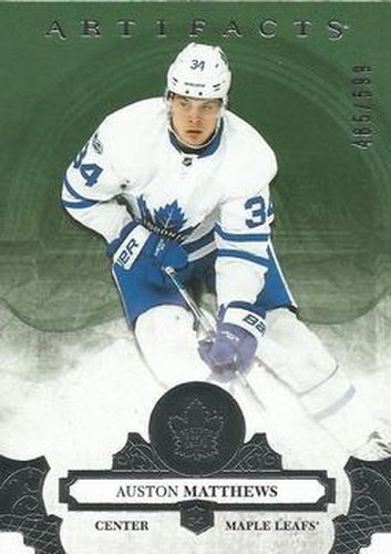 #110 Auston Matthews - Toronto Maple Leafs - 2017-18 Upper Deck Artifacts Hockey