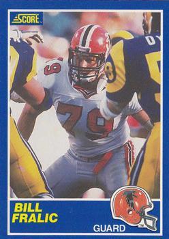 #110 Bill Fralic - Atlanta Falcons - 1989 Score Football