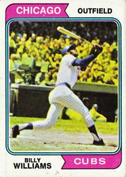 #110 Billy Williams - Chicago Cubs - 1974 Topps Baseball