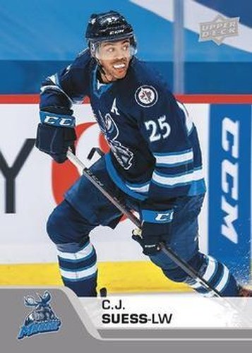 #110 C.J. Suess - Manitoba Moose - 2020-21 Upper Deck AHL Hockey