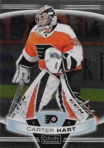 #110 Carter Hart - Philadelphia Flyers - 2019-20 O-Pee-Chee Platinum Hockey