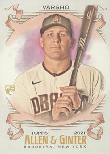 #110 Daulton Varsho - Arizona Diamondbacks - 2021 Topps Allen & Ginter Baseball