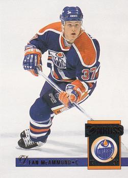 #110 Dean McAmmond - Edmonton Oilers - 1993-94 Donruss Hockey