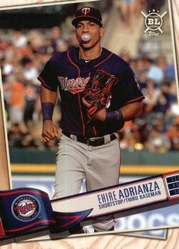 #110 Ehire Adrianza - Minnesota Twins - 2019 Topps Big League Baseball