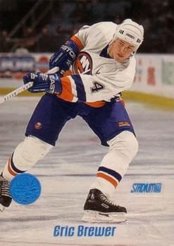 #110 Eric Brewer - New York Islanders - 1999-00 Stadium Club Hockey