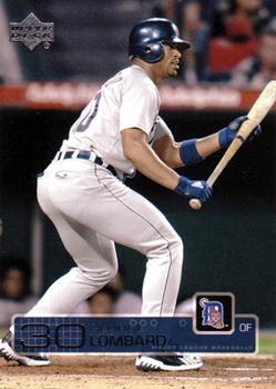 #110 George Lombard - Detroit Tigers - 2003 Upper Deck Baseball