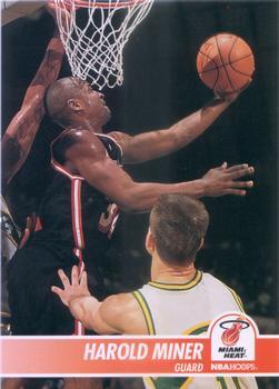 #110 Harold Miner - Miami Heat - 1994-95 Hoops Basketball