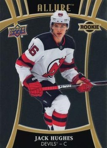 #110 Jack Hughes - New Jersey Devils - 2019-20 Upper Deck Allure Hockey