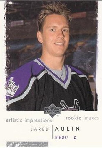 #110 Jared Aulin - Los Angeles Kings - 2002-03 UD Artistic Impressions Hockey