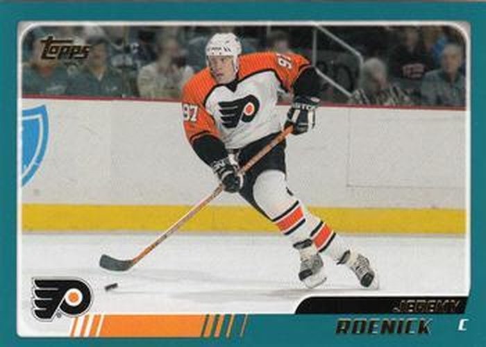 #110 Jeremy Roenick - Philadelphia Flyers - 2003-04 Topps Hockey